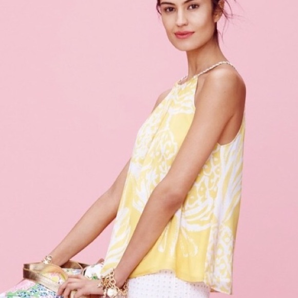 Lilly Pulitzer for Target Tops - NEW! Lilly Pulitzer for Target Pineapple Yellow